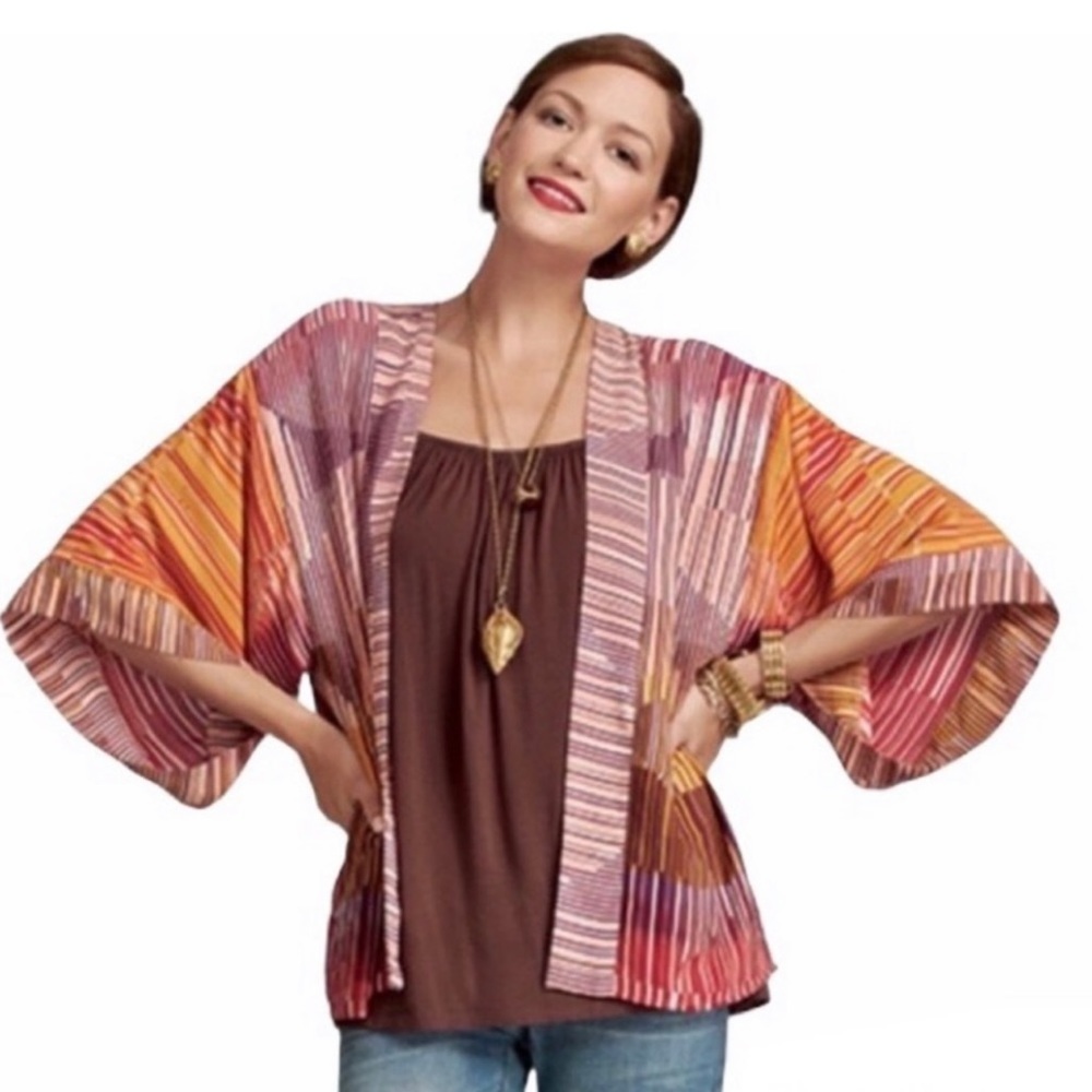 CABI Mon Ami Abstract Kimono Size M.